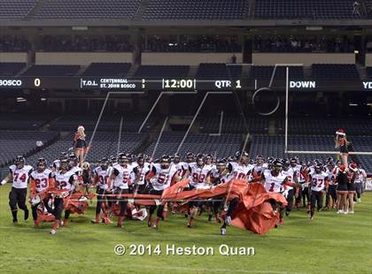 Thumbnail 2 in St. John Bosco vs. Centennial (CIF-SS PAC 5 Final) photogallery.