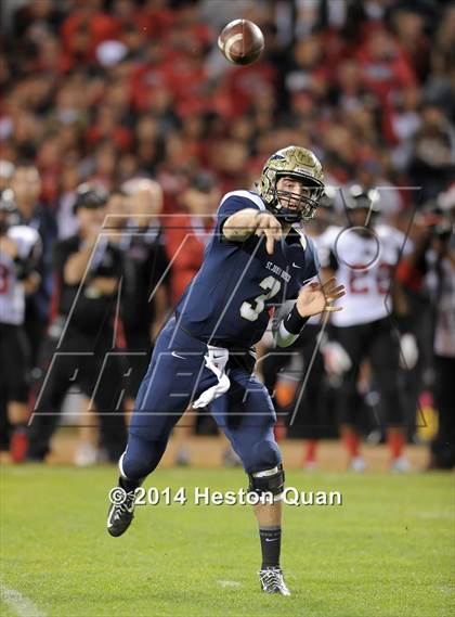 Thumbnail 2 in St. John Bosco vs. Centennial (CIF-SS PAC 5 Final) photogallery.