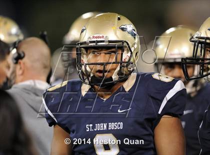 Thumbnail 1 in St. John Bosco vs. Centennial (CIF-SS PAC 5 Final) photogallery.