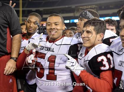 Thumbnail 1 in St. John Bosco vs. Centennial (CIF-SS PAC 5 Final) photogallery.