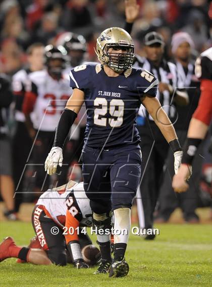 Thumbnail 3 in St. John Bosco vs. Centennial (CIF-SS PAC 5 Final) photogallery.