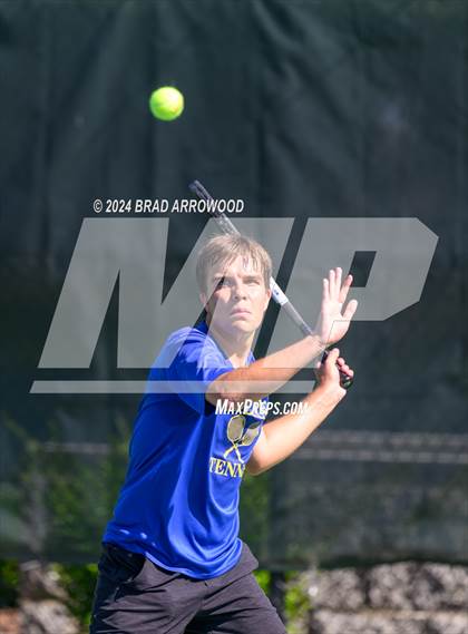 Thumbnail 2 in Elkin vs Triangle Math & Science (NCHSAA 1A Final) photogallery.