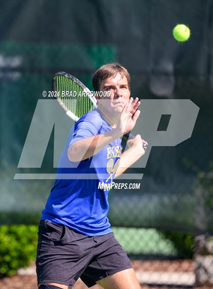 Thumbnail 3 in Elkin vs Triangle Math & Science (NCHSAA 1A Final) photogallery.