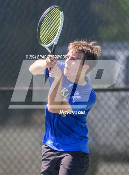 Thumbnail 2 in Elkin vs Triangle Math & Science (NCHSAA 1A Final) photogallery.