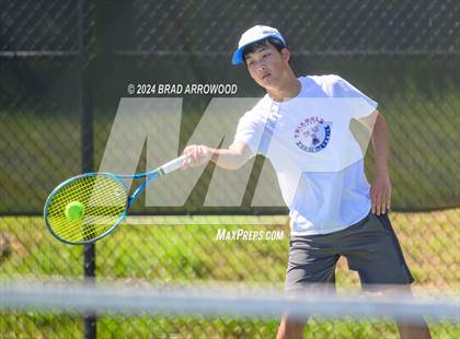 Thumbnail 3 in Elkin vs Triangle Math & Science (NCHSAA 1A Final) photogallery.