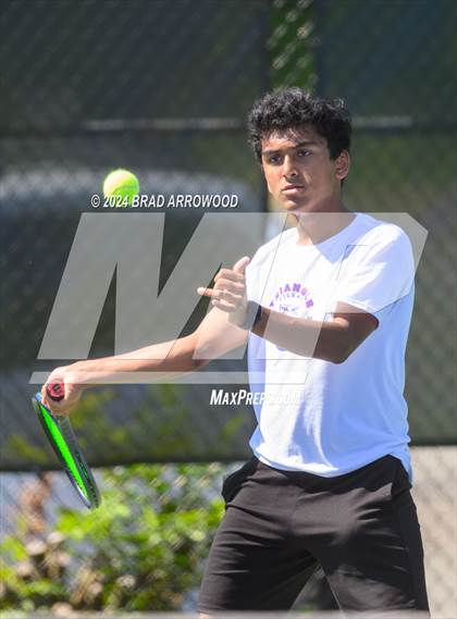 Thumbnail 3 in Elkin vs Triangle Math & Science (NCHSAA 1A Final) photogallery.