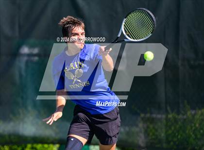 Thumbnail 2 in Elkin vs Triangle Math & Science (NCHSAA 1A Final) photogallery.