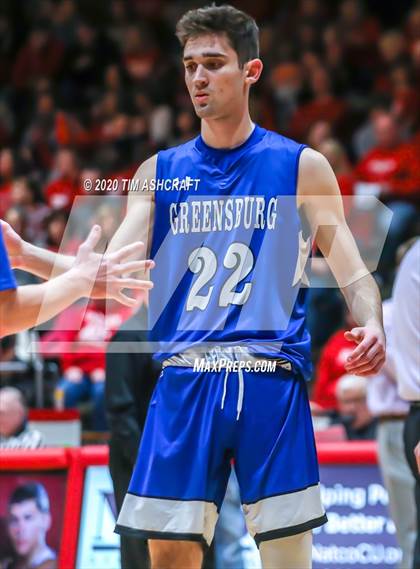 Thumbnail 1 in Greensburg vs Connersville (IHSAA Sectional Playoff) photogallery.