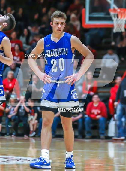 Thumbnail 1 in Greensburg vs Connersville (IHSAA Sectional Playoff) photogallery.