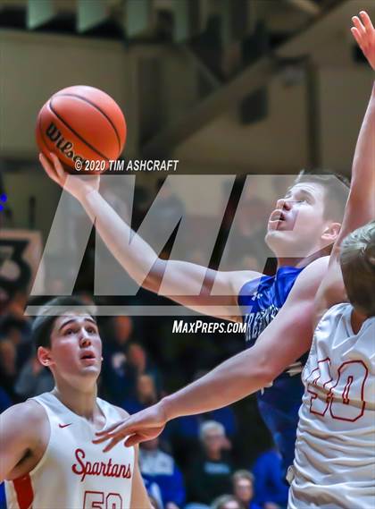 Thumbnail 2 in Greensburg vs Connersville (IHSAA Sectional Playoff) photogallery.