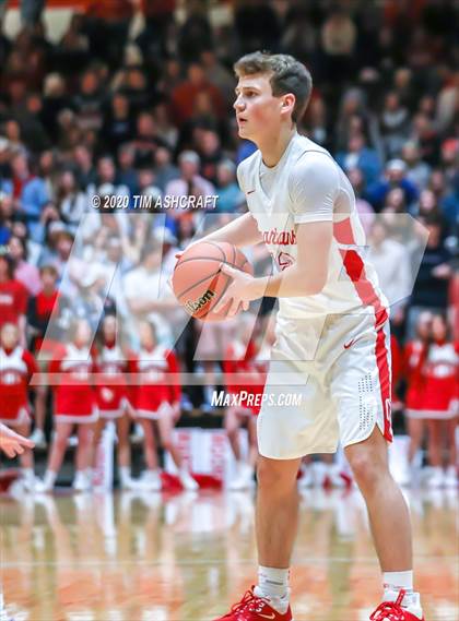 Thumbnail 3 in Greensburg vs Connersville (IHSAA Sectional Playoff) photogallery.
