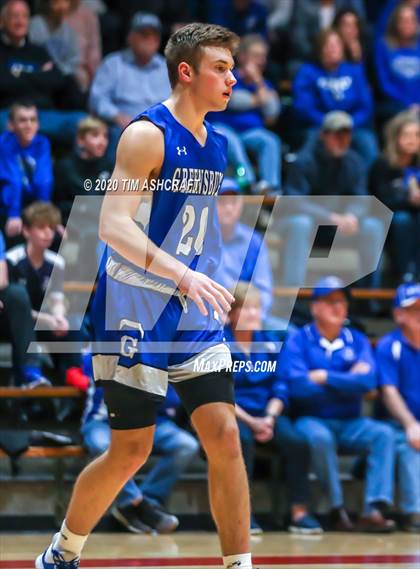 Thumbnail 1 in Greensburg vs Connersville (IHSAA Sectional Playoff) photogallery.