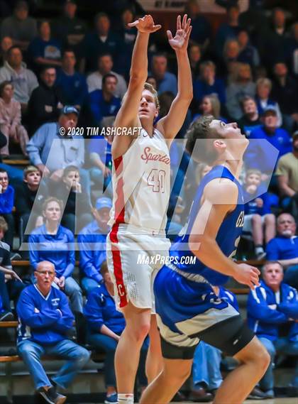 Thumbnail 2 in Greensburg vs Connersville (IHSAA Sectional Playoff) photogallery.