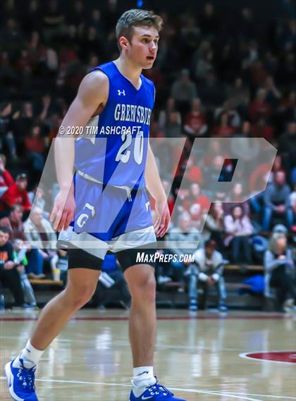 Thumbnail 2 in Greensburg vs Connersville (IHSAA Sectional Playoff) photogallery.