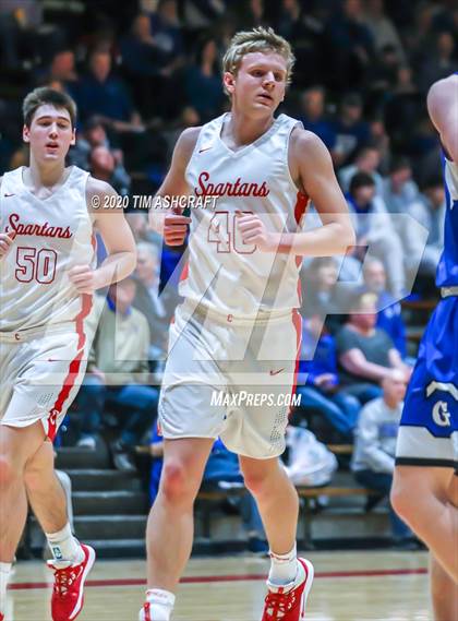Thumbnail 2 in Greensburg vs Connersville (IHSAA Sectional Playoff) photogallery.