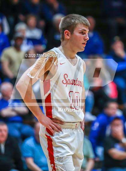 Thumbnail 3 in Greensburg vs Connersville (IHSAA Sectional Playoff) photogallery.