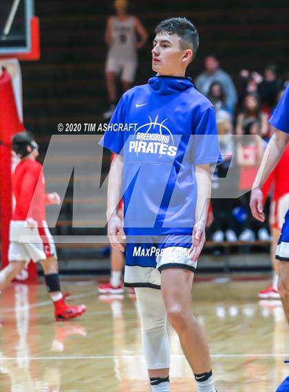 Thumbnail 2 in Greensburg vs Connersville (IHSAA Sectional Playoff) photogallery.