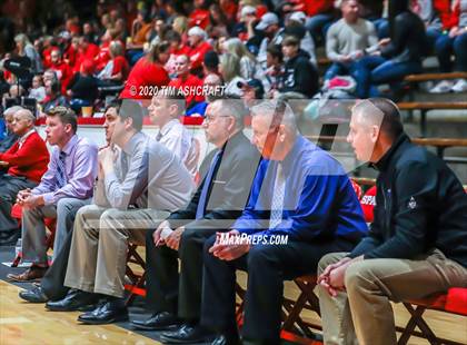 Thumbnail 3 in Greensburg vs Connersville (IHSAA Sectional Playoff) photogallery.