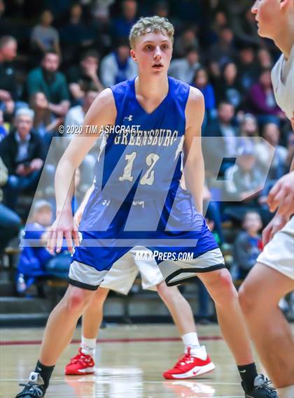 Thumbnail 2 in Greensburg vs Connersville (IHSAA Sectional Playoff) photogallery.