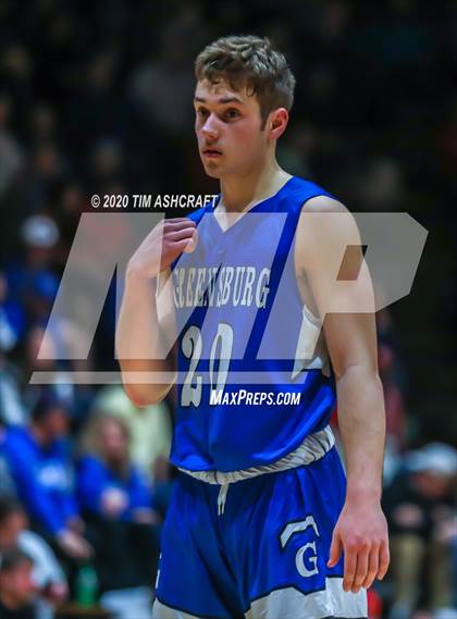 Thumbnail 3 in Greensburg vs Connersville (IHSAA Sectional Playoff) photogallery.