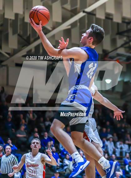 Thumbnail 3 in Greensburg vs Connersville (IHSAA Sectional Playoff) photogallery.