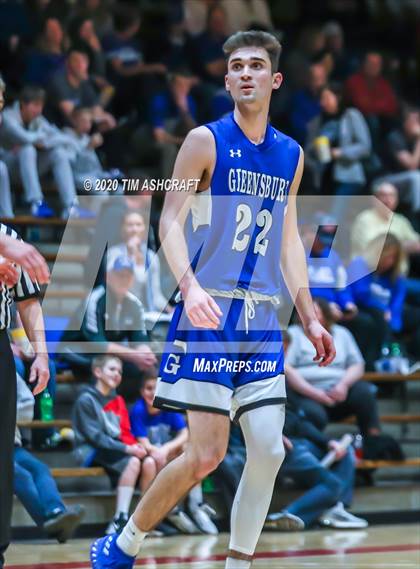 Thumbnail 2 in Greensburg vs Connersville (IHSAA Sectional Playoff) photogallery.