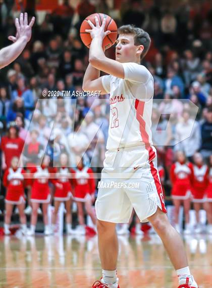Thumbnail 2 in Greensburg vs Connersville (IHSAA Sectional Playoff) photogallery.