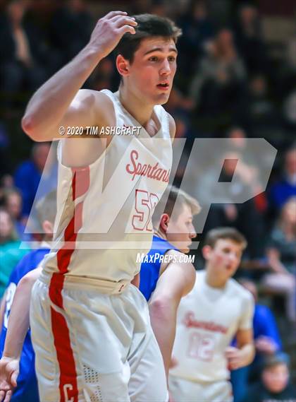 Thumbnail 3 in Greensburg vs Connersville (IHSAA Sectional Playoff) photogallery.