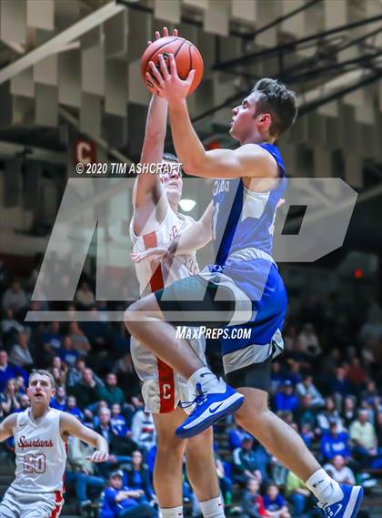 Thumbnail 2 in Greensburg vs Connersville (IHSAA Sectional Playoff) photogallery.