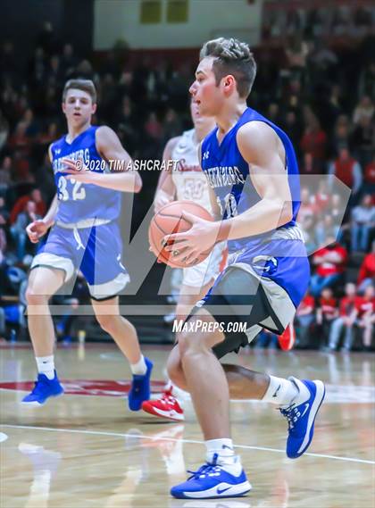 Thumbnail 2 in Greensburg vs Connersville (IHSAA Sectional Playoff) photogallery.