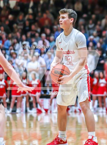 Thumbnail 2 in Greensburg vs Connersville (IHSAA Sectional Playoff) photogallery.