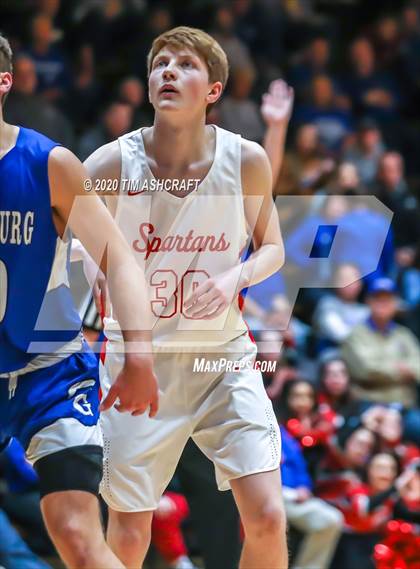 Thumbnail 3 in Greensburg vs Connersville (IHSAA Sectional Playoff) photogallery.