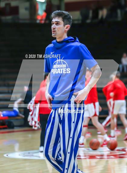 Thumbnail 2 in Greensburg vs Connersville (IHSAA Sectional Playoff) photogallery.