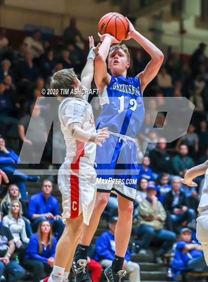 Thumbnail 2 in Greensburg vs Connersville (IHSAA Sectional Playoff) photogallery.