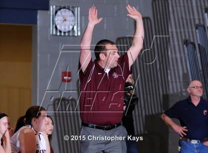 Thumbnail 3 in Murphysboro vs. Benton (Carterville Mid-Winter Tournament) photogallery.