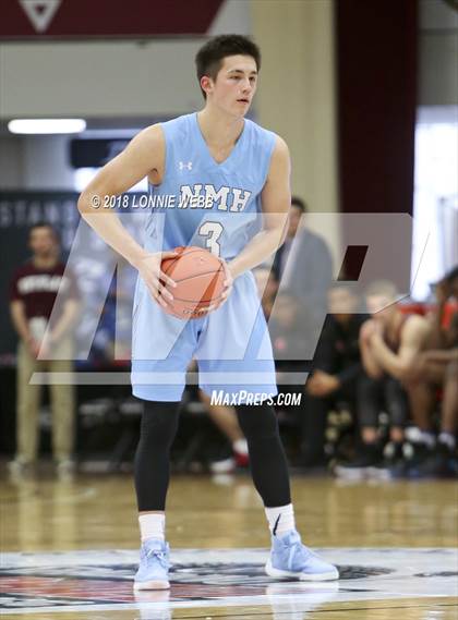 Thumbnail 3 in Hargrave Military Academy vs. Northfield Mount Hermon (Spalding Hoophall Classic) photogallery.