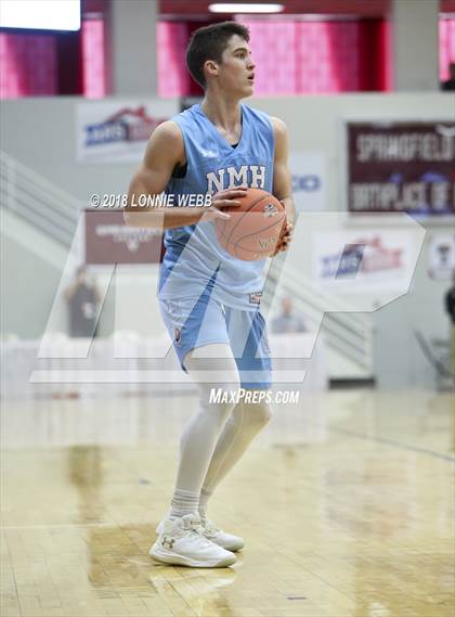 Thumbnail 2 in Hargrave Military Academy vs. Northfield Mount Hermon (Spalding Hoophall Classic) photogallery.
