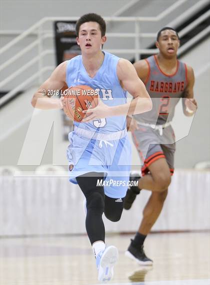 Thumbnail 3 in Hargrave Military Academy vs. Northfield Mount Hermon (Spalding Hoophall Classic) photogallery.