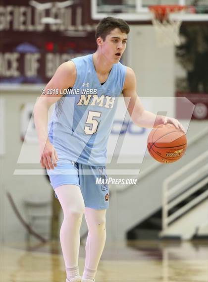 Thumbnail 3 in Hargrave Military Academy vs. Northfield Mount Hermon (Spalding Hoophall Classic) photogallery.