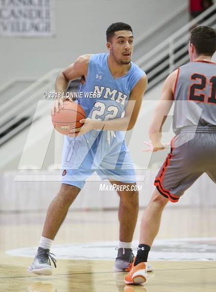 Thumbnail 2 in Hargrave Military Academy vs. Northfield Mount Hermon (Spalding Hoophall Classic) photogallery.