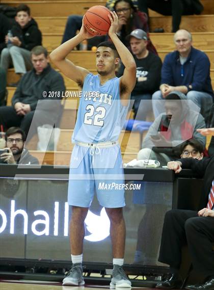 Thumbnail 3 in Hargrave Military Academy vs. Northfield Mount Hermon (Spalding Hoophall Classic) photogallery.