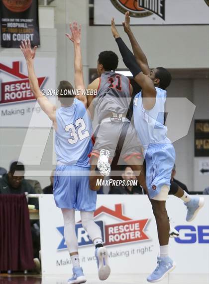 Thumbnail 3 in Hargrave Military Academy vs. Northfield Mount Hermon (Spalding Hoophall Classic) photogallery.