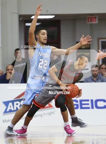 Thumbnail 1 in Hargrave Military Academy vs. Northfield Mount Hermon (Spalding Hoophall Classic) photogallery.