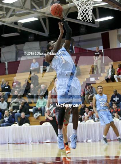 Thumbnail 3 in Hargrave Military Academy vs. Northfield Mount Hermon (Spalding Hoophall Classic) photogallery.