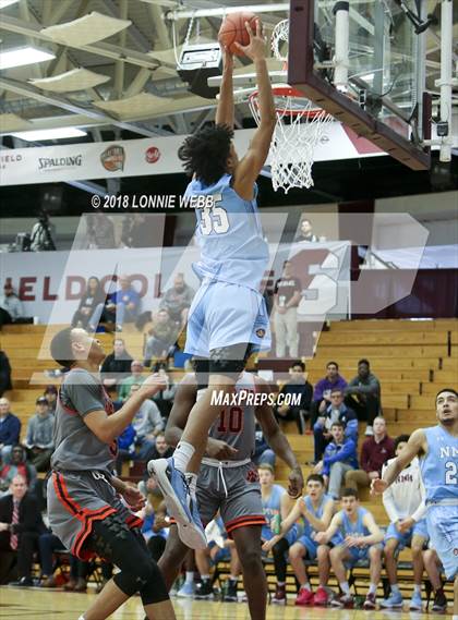 Thumbnail 2 in Hargrave Military Academy vs. Northfield Mount Hermon (Spalding Hoophall Classic) photogallery.