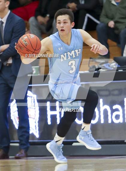 Thumbnail 2 in Hargrave Military Academy vs. Northfield Mount Hermon (Spalding Hoophall Classic) photogallery.
