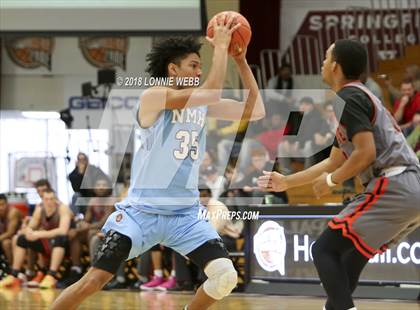 Thumbnail 3 in Hargrave Military Academy vs. Northfield Mount Hermon (Spalding Hoophall Classic) photogallery.