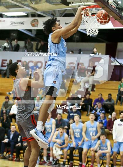 Thumbnail 3 in Hargrave Military Academy vs. Northfield Mount Hermon (Spalding Hoophall Classic) photogallery.
