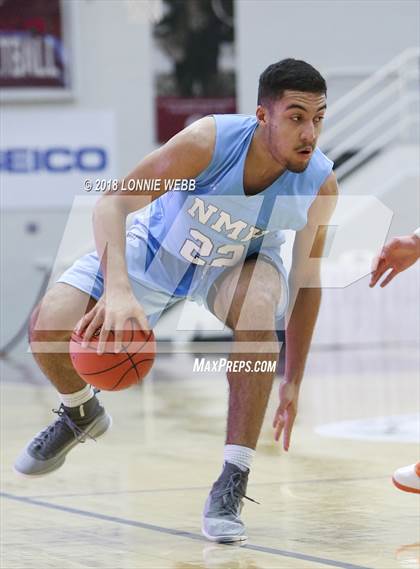 Thumbnail 3 in Hargrave Military Academy vs. Northfield Mount Hermon (Spalding Hoophall Classic) photogallery.