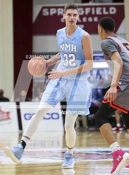 Thumbnail 3 in Hargrave Military Academy vs. Northfield Mount Hermon (Spalding Hoophall Classic) photogallery.